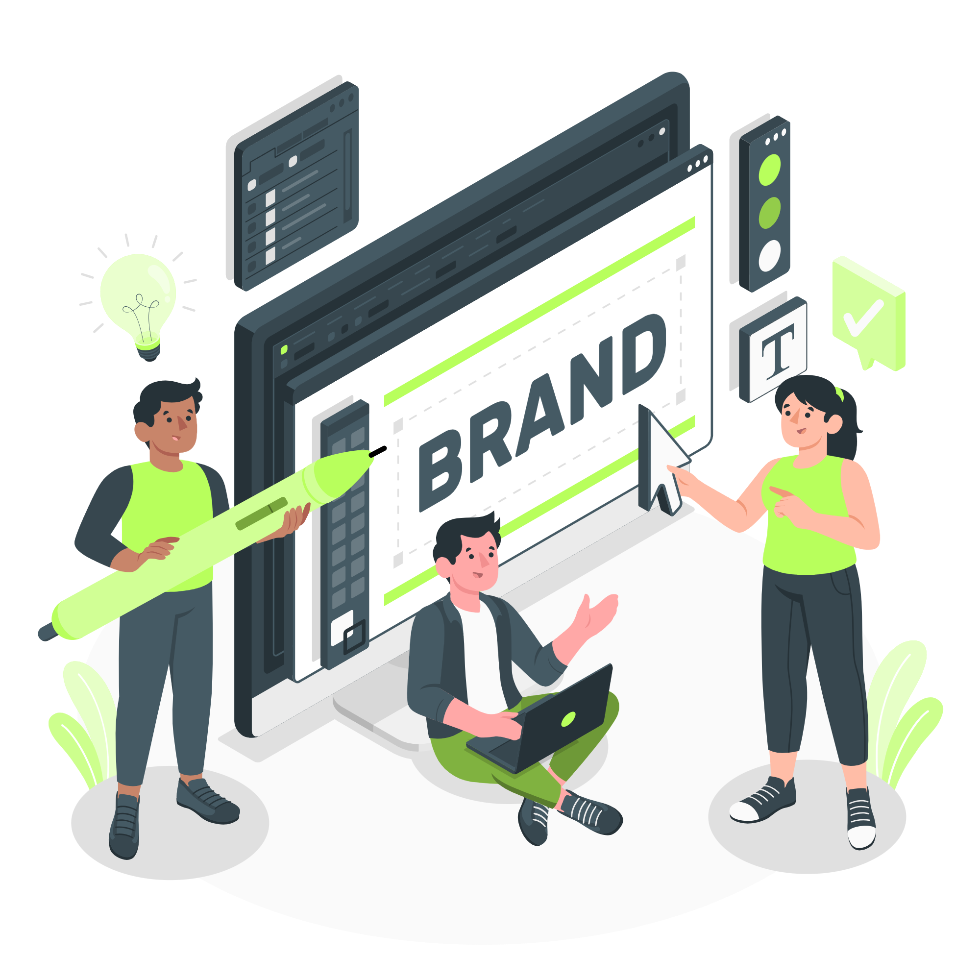 Logo Design Illustration